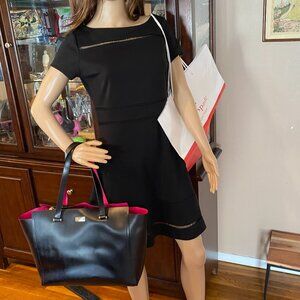 Kate Spade Large Arbour Hill Elodie Black Tote 100% Leather Bag